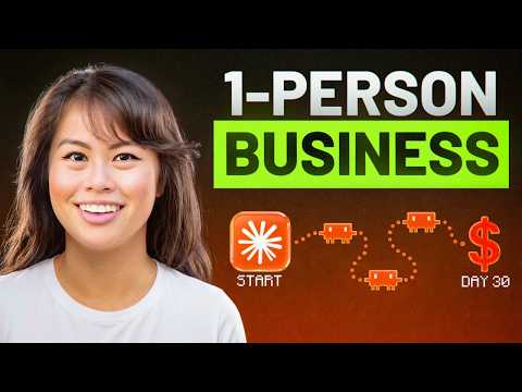 How I’d Start a 1-Person Business + Personal Brand with AI in 30 Days
