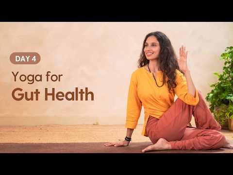 Yoga for Acidity, Bloating, IBS, Constipation | Day 4 of Chakra Camp