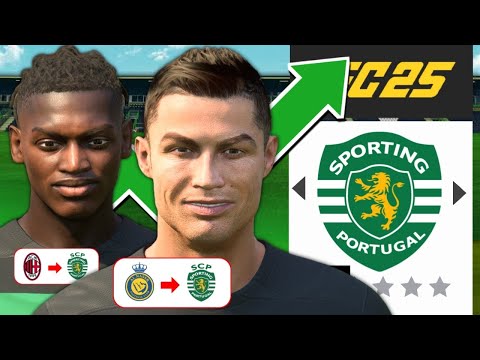 Saya Kembalikan Semua Pemain Terbaik Sporting Lisbon | Takeover Series FC 25