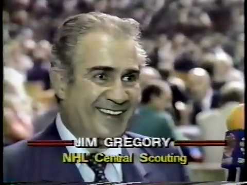 1984 NHL Entry Draft from Montreal Forum - Mario Lemieux