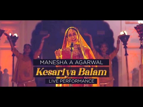 Kesariya Balam | Manesha A Agarwal | Live Performance