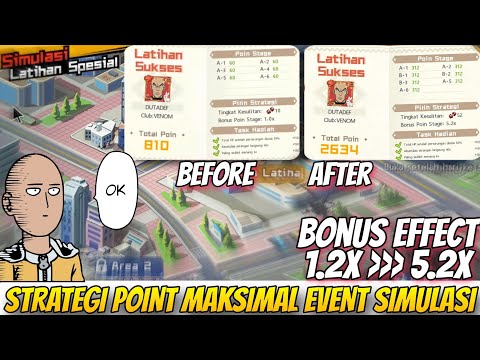 AKHIRNYA BISA DAPET POINT TERBAIK🔥, BONUS EFFECT NYA LUMAYAN - One Punch Man The Strongest