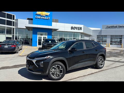 2025 Chevrolet Trax FWD 4dr LT in Black for sale at Boyer Chevrolet Lindsay Ltd. in Lindsay, ON