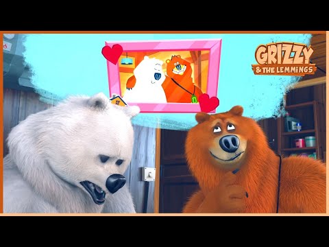 Bear Family | Grizzy & the lemmings (Clip) | 🐻🐹 Cartoon for Kids