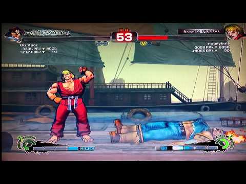 SSF4AE OG Apoc (Hawk) vs notmybutt (Ken)