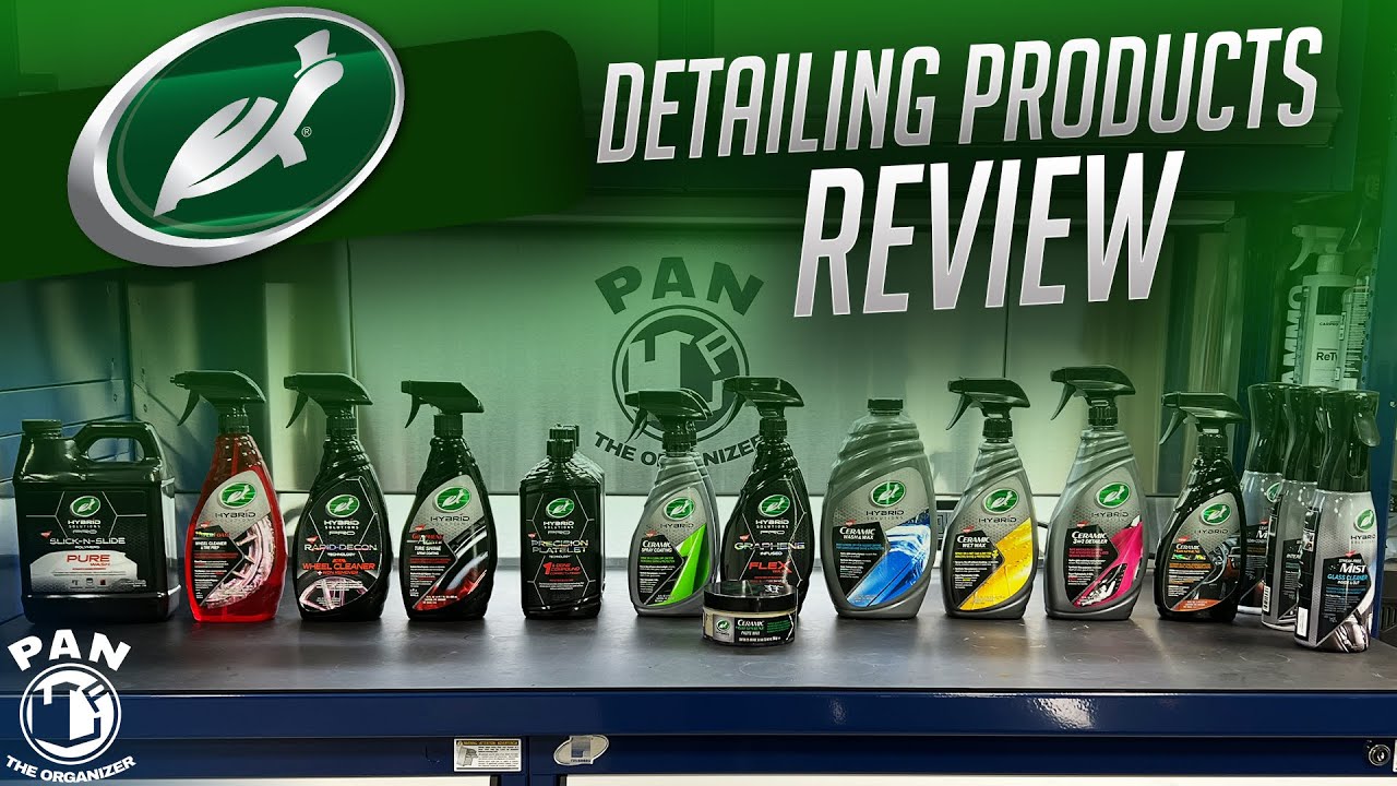 Turtle Wax Brand Review - All The Hybrid Solutions Detailing Products!