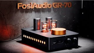 FosiAudio GR70  – Vollröhren-Kopfhörerverstärker & Vorstufe | Audiophile Neuerscheinung !!