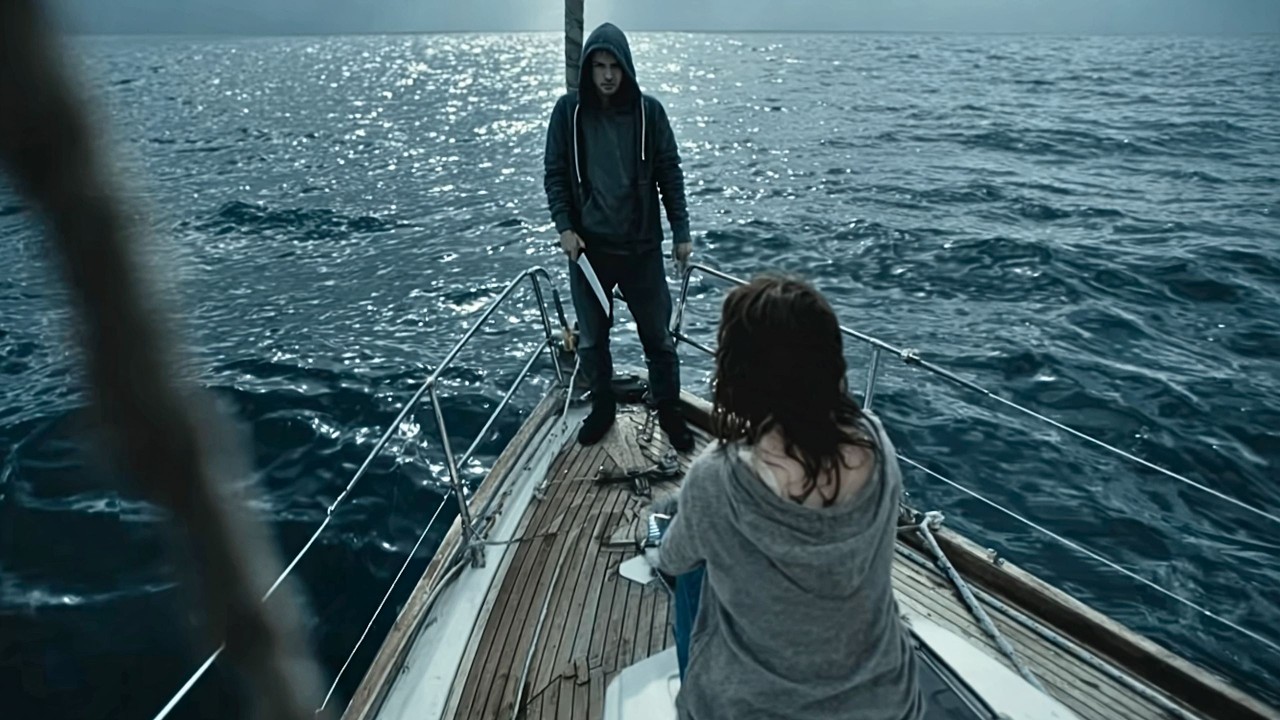 Esta Película Intrigante te va IMPACTAR FUERTE! 🔥 Éella Queda Atrapada en Barco con Asesino! | 4K