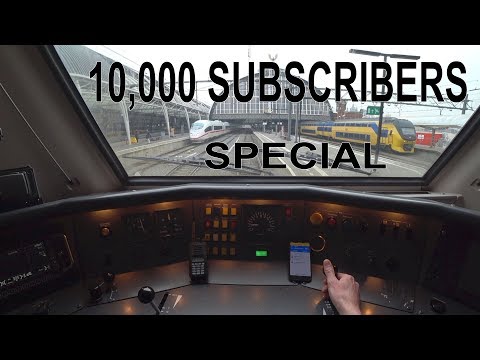 Train Driver's POV 10,000 subscribers SPECIAL 2018 complete shift