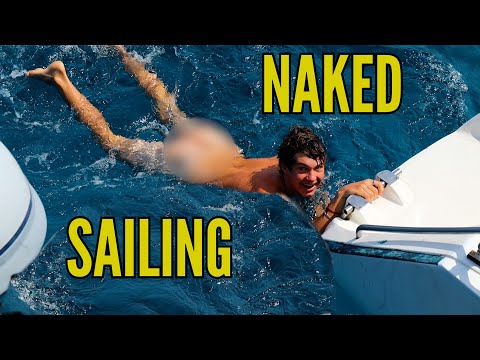 Swimming nude - Sailing Thailand
