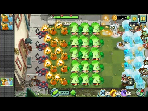 Plants vs. Zombies 2 pinata party 2/6/2017 || pinata party February 6, 2016