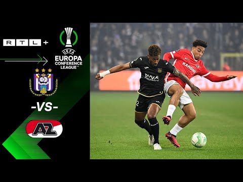 RSC Anderlecht vs. AZ Alkmaar – Highlights & Tore | UEFA Europa Conference League