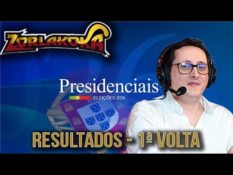zorlaK - "Resultados da 1ª volta das Presidenciais 2026" - com CHAT