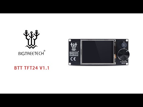 BIGTREETECH TFT24 V1.1, A Screen Compatible Two Using Type.12864LCD Mode And TFT Type.