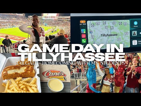 Back in Tillyhassee 💛 | FSU Homecoming, Tailgate & Raising Cane’s