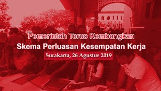 Pemerintah Terus Kembangkan Skema Perluasan Kesempatan Kerja