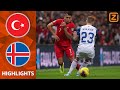 PLAATST TURKIJE ZICH VOOR HET EK?! | Turkije vs IJsland | Kwalificatie EK 2020 | Samenvatting