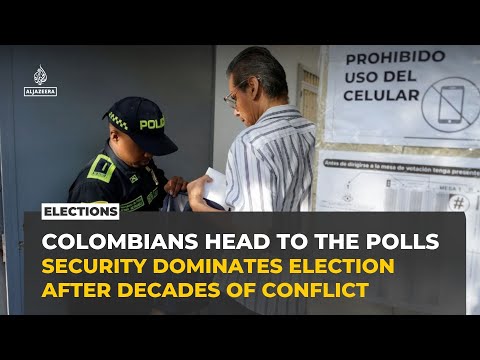 Colombians vote for president amid security fears and rival visions for peace