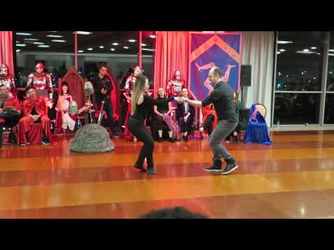 King Swing 2019 Jack & Jill All - Star finals song 1 Kevin Town & Marina Korzun