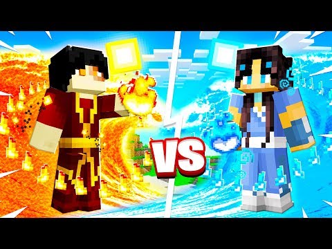 BeckBroJack - HOW TO BEND WATER, EARTH, FIRE AND AIR IN MINECRAFT!