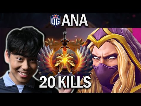 OG.ANA SMURF INVOKER WITH 20 KILLS - DOTA 2 7.28 GAMEPLAY