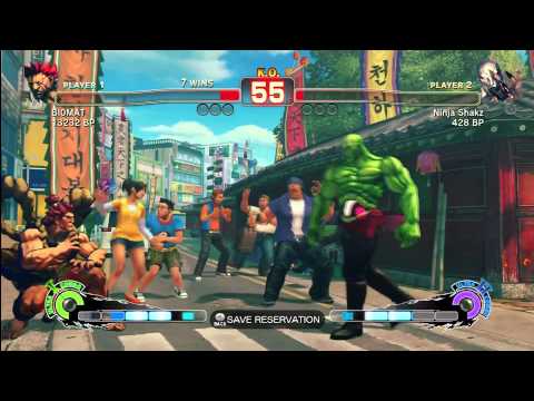 SSF4 [AK] BI0MAT vs Ninja Shakz [Seth]