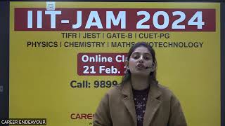 IIT JAM Online Coaching 2024 | Career Endeavour