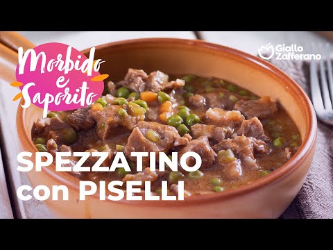 SPEZZATINO con PISELLI - RICCO e SAPORITO😍❤️🍴