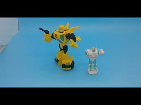 Chuck's Reviews Transformers Buzzworthy Bumblebee and Spike
