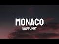 Bad Bunny MONACO Letra Lyrics