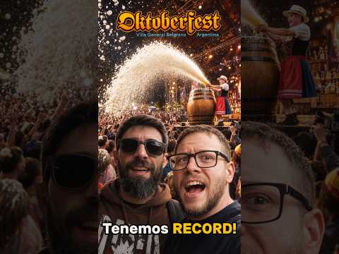 ¡Increíble momento en el Oktoberfest! 🍻🔥 #oktoberfest #shorts