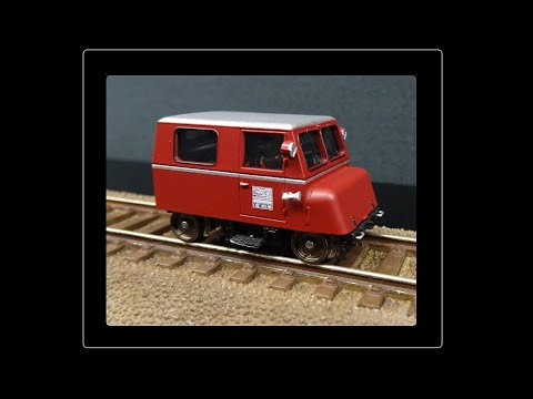 Modellbahn Union MU HO T12002S DB Klv12 Draisine with DCC sound