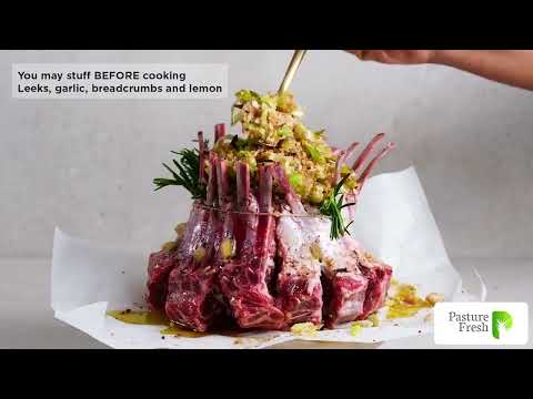 How to Make a Crown Roast of Lamb