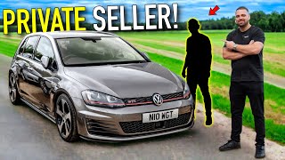 DOING A DEAL WITH A PRIVATE SELLER ON HIS GOLF GTI!
