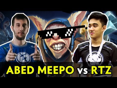 Arteezy vs Abed randomed Meepo — can you counter that?