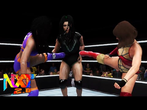 WWE 2K20 NXT PERSIA PIROTTA & INDI HARTWELL VS AMARI MILLER & SARRAY