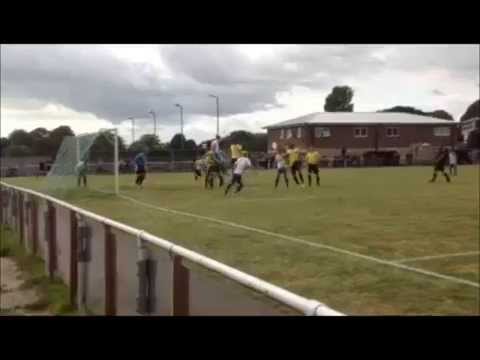 Chris Hugill makes it 1 0 v Chichester City