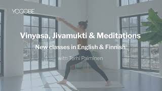 New yoga classes in English and Finnish with Terhi Palminen | YOGOBE