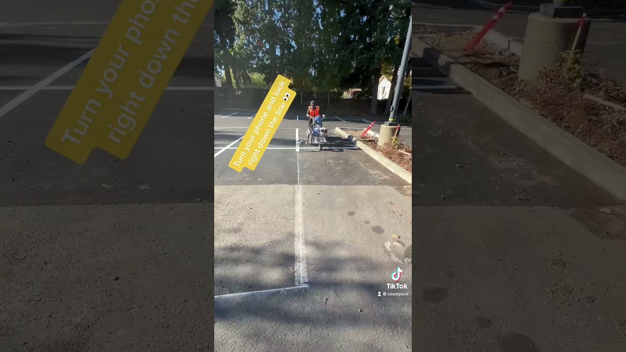 PARKING LOT STRIPING PERFECT LINE
