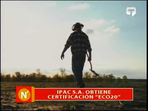 IPAC S. A. obtiene certificación ECO20