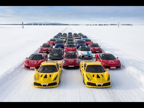 Lapland Ice Driving fleet of 2022