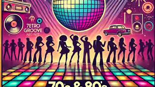 Retro Groove Disco Night 70s 80s