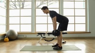 How to Do a Bent-Over Row : LIVESTRONG - Exercising with Jeremy Shore