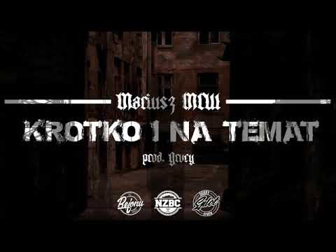 MARIUSZ DRW - KRÓTKO I NA TEMAT (Prod.GRVCY)