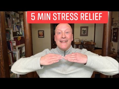 5 Minute Stress Relief Session - Robert Rivest Wellbeing Laughter CEO, Laughter Yoga Master Trainer