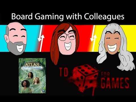 Atlas: Enchanted Lands: Board Gaming with Colleagues - To Die For Games