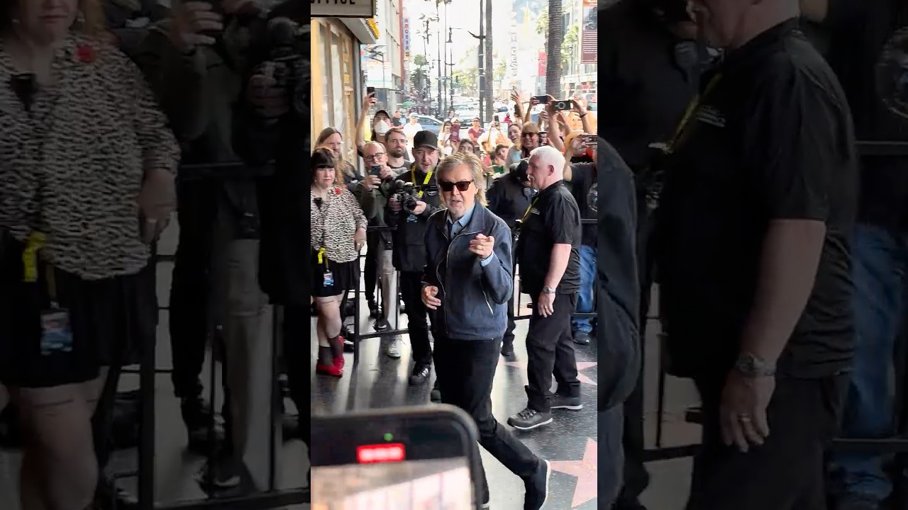 Paul McCartney arrives at The Fonda - Saturday, March 28, 2026 - YouTube