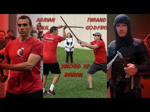 Sword Experience with Adrian Paul of Highlander Reviewed By Thrand!