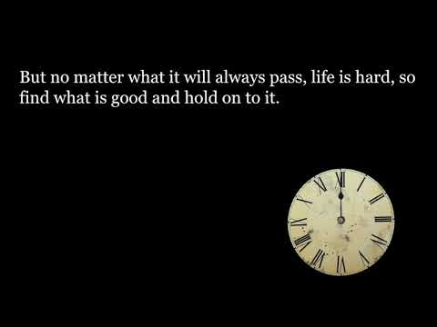 Time Heals All Wounds Lyric Video (with performance)