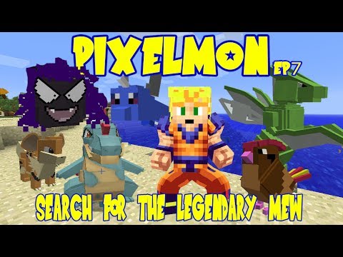 Pixelmon 3.0 w/ Rhymestyle - The Legendary Mew Search & Epic Trainer Battle (Pokemon Minecraft EP 7)